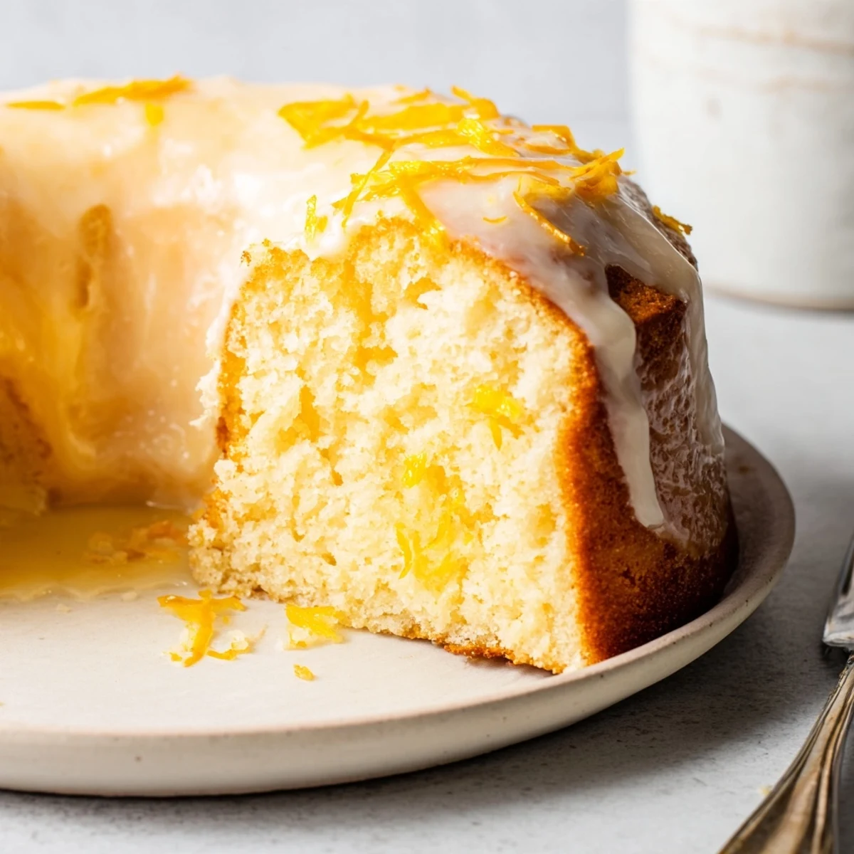Lemon Loaf Cake Icing