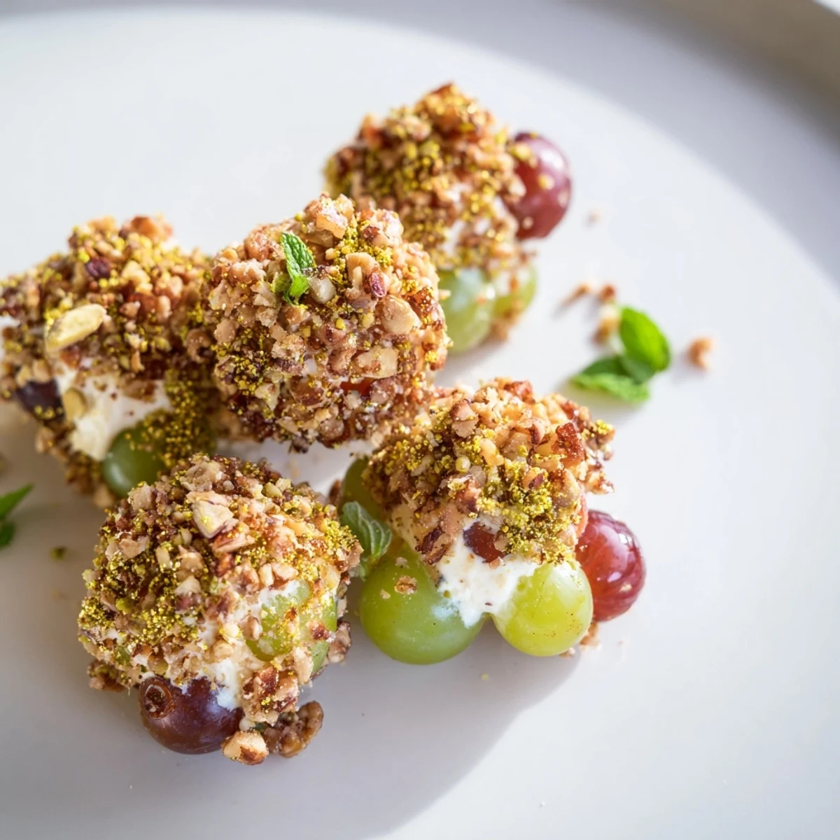 Sparkling Grape Cluster Appetizer