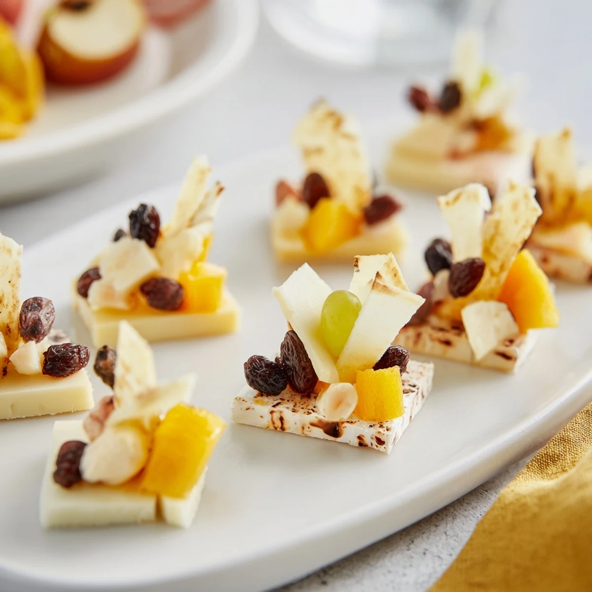 Bridal Shower Bubbly Board: A beautifully arranged grazing board with cheeses, fruits, and sparkling wine, perfect for celebrating.