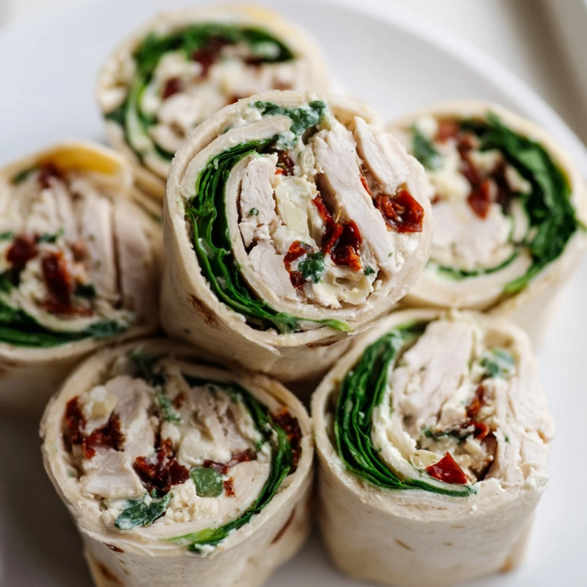 These Italian-inspired sun-dried tomato turkey roll-ups offer a delicious combination of textures and flavors.