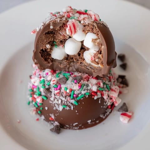 Hot Cocoa Bomb Topping Bar