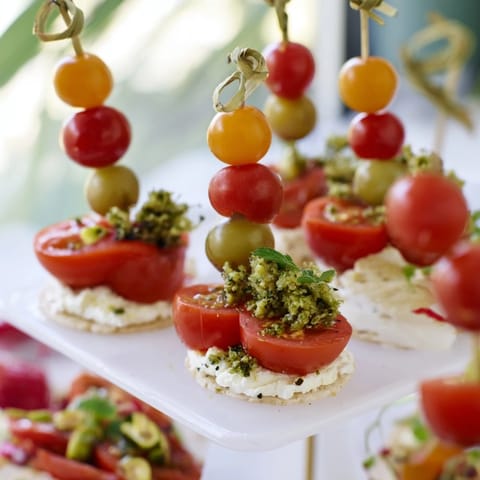 Hanging Gardens Appetizer Display