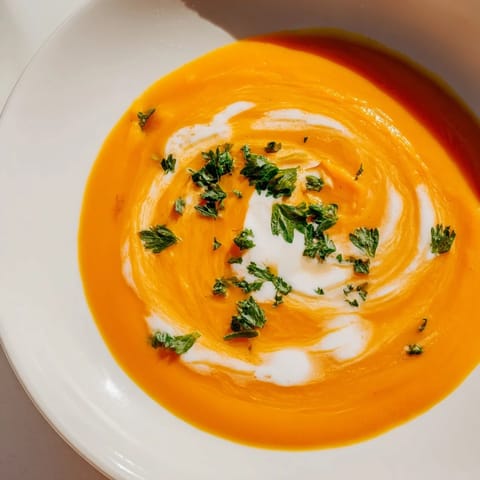 Sweet Maple Carrot Soup