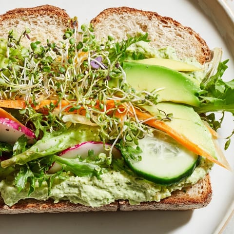 Green Goddess Herb Sandwich