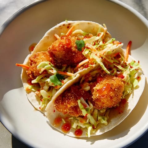 Hot Honey Chicken Tacos