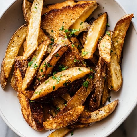 Beef Tallow Fries Grilled Cheese