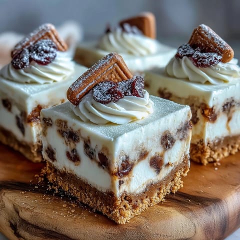 Christmas Cheesecake Slab