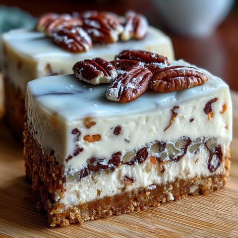 Carrot Cake Cheesecake Bars