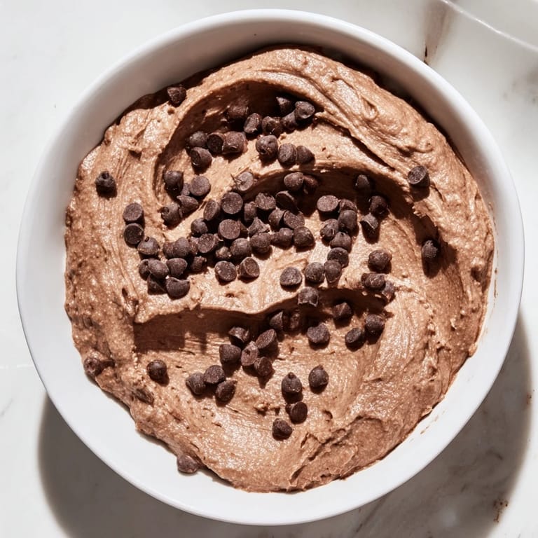Thick and chocolatey Brownie Batter Dip, a delectable gluten-free dessert spread for parties.