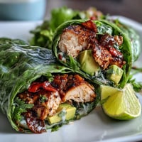 Healthy Easy 15-Minute Turkey Taco Lettuce Wraps filled with seasoned ground turkey, colorful veggies, and fresh cilantro in crisp lettuce cups.  