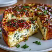 A golden, savory quiche with leeks and Gruyere cheese, baked to perfection for a delightful spring brunch centerpiece.