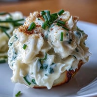 Appetizing crab cake deviled eggs topped with zesty Old Bay are a perfect appetizer.