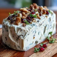 Whipped butter board with fresh herbs, honey drizzle, and pomegranate seeds, served with toasted baguette slices and crackers.